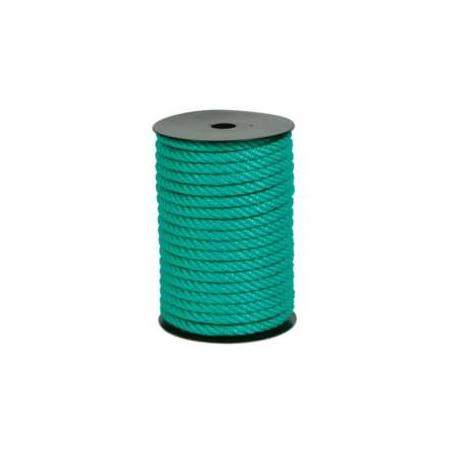 Cuerda de plástico – 6mm × 100 m – Verde