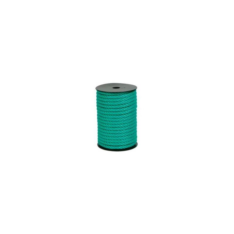Cuerda de plástico – 10mm × 100 m – Verde