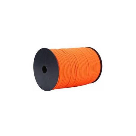 Polietileno trenzado naranja – 8 mm × 100 m – Especial salvavidas