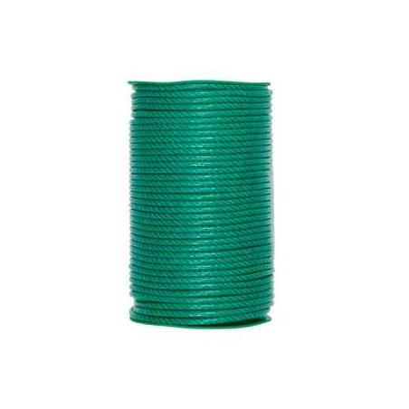 Cuerda plastificada – 5mm × 100 m – Verde
