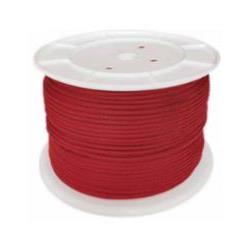 Trenza de nylon brillante – 6 mm × 200 m – Rojo