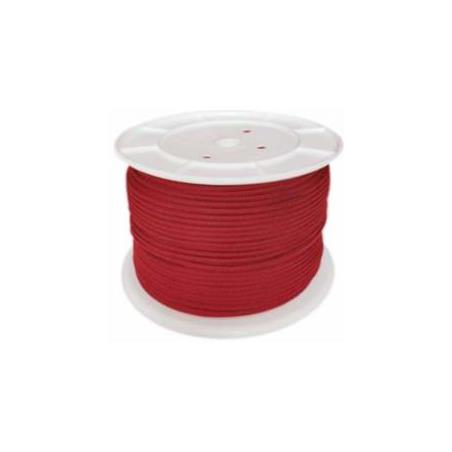 Trenza de nylon brillante – 10 mm × 100 m – Rojo
