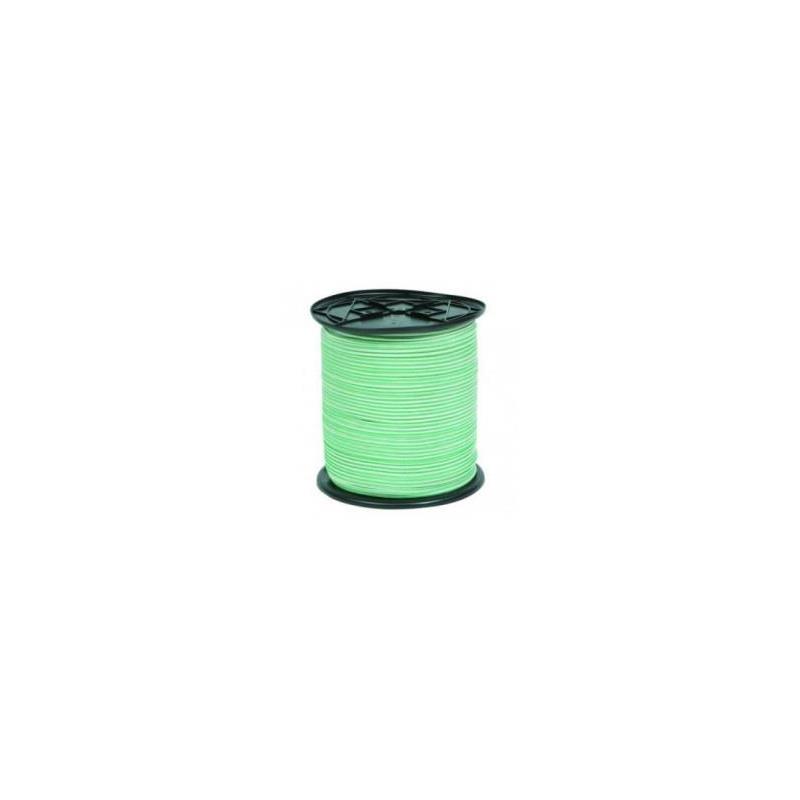 Hilo cuerda para aguja – 5 mm × 400 m – Blanco/Verde