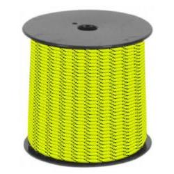 Hilo riel pulsera – 3 mm × 50 m – Amarillo flúor/Negro