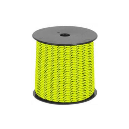 Hilo riel pulsera – 3 mm × 50 m – Amarillo flúor/Negro