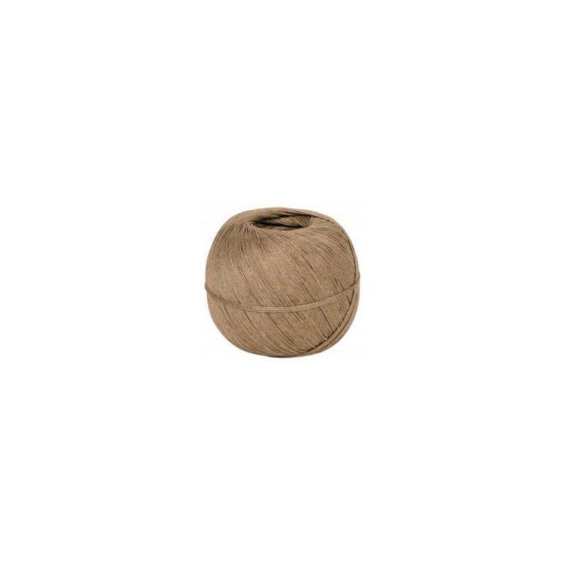 Hilo pulido n.º 4– Ovillo de 100 g – Marrón