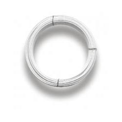 Alambre plastificado – 3 mm × 20 m – Blanco